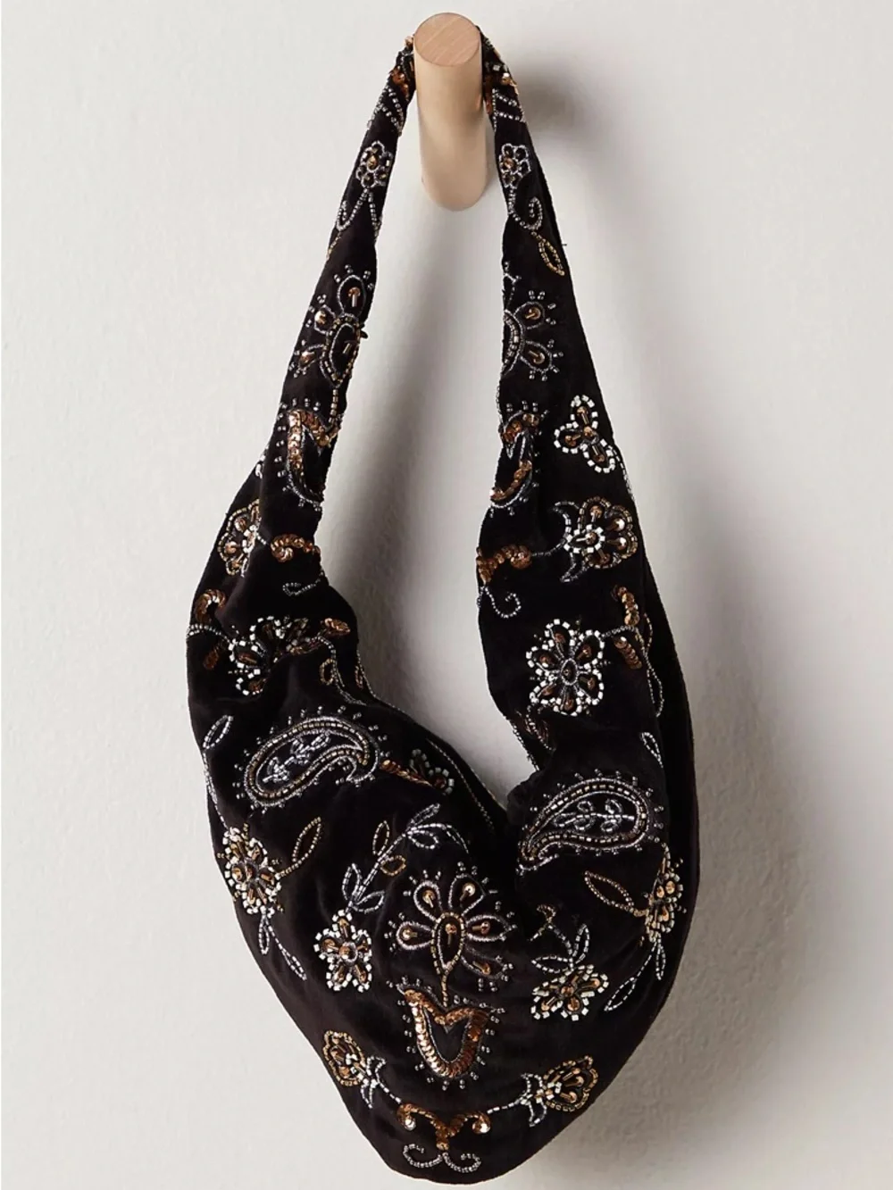 NWOT Free People Nashville Nights Beaded Bag